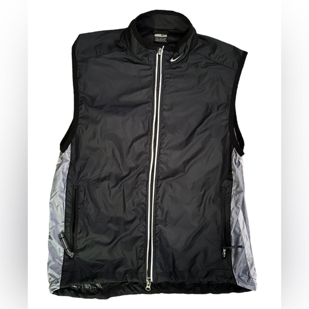 Women's Nike Athletic Running Vest RN#56323 Black Size Medium Ladies CA#05553